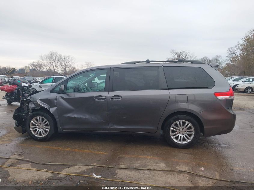 2011 Toyota Sienna Xle V6 VIN: 5TDYK3DC6BS021969 Lot: 43810133