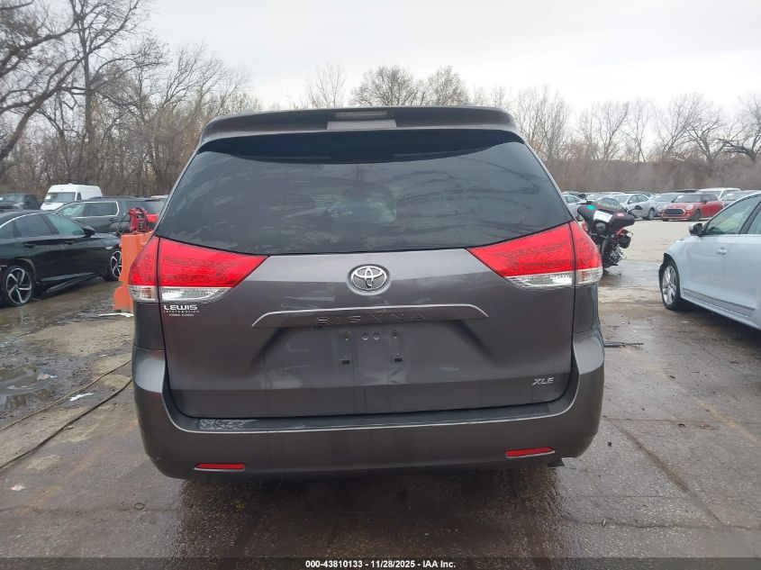 2011 Toyota Sienna Xle V6 VIN: 5TDYK3DC6BS021969 Lot: 43810133