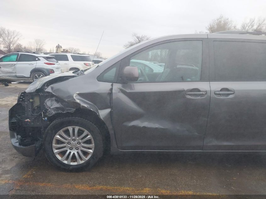 2011 Toyota Sienna Xle V6 VIN: 5TDYK3DC6BS021969 Lot: 43810133