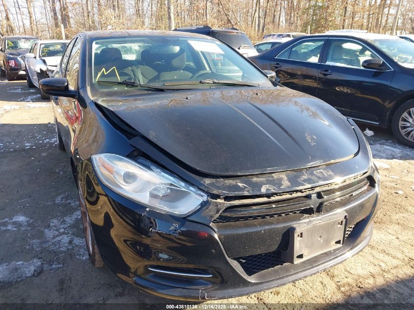2013 Dodge Dart Sxt VIN: 1C3CDFBA1DD153497 Lot: 43810136