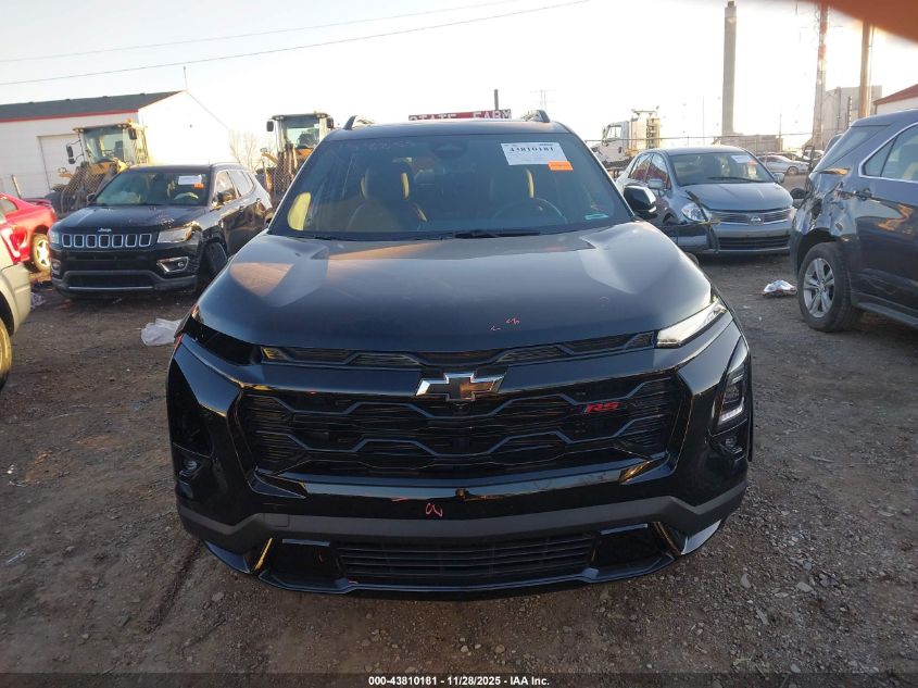 2025 Chevrolet Equinox Fwd Rs VIN: 3GNAXLEG3SL293090 Lot: 43810181