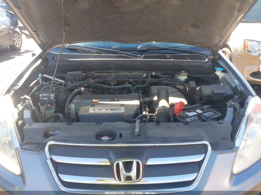 2005 Honda Cr-V Se VIN: JHLRD78955C004500 Lot: 43810195