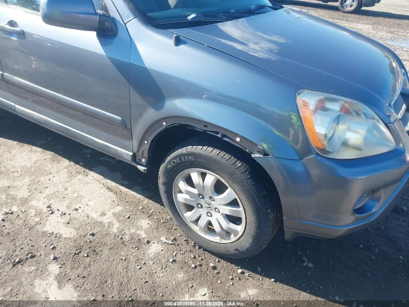 2005 Honda Cr-V Se VIN: JHLRD78955C004500 Lot: 43810195