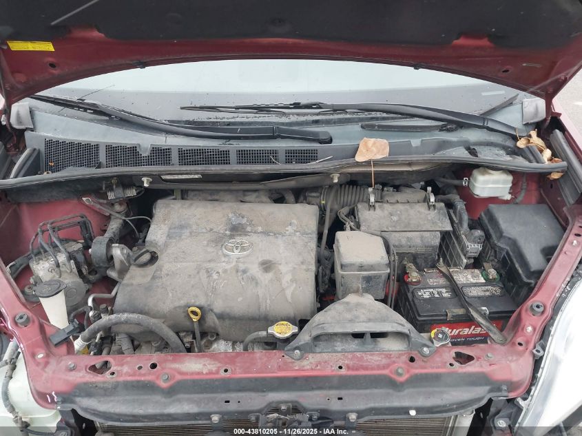 2014 Toyota Sienna Xle V6 8 Passenger VIN: 5TDYK3DCXES464579 Lot: 43810205