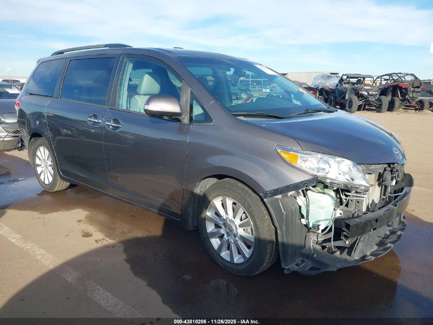 TOYOTA SIENNA LIMITED V6 7 PASSENGER