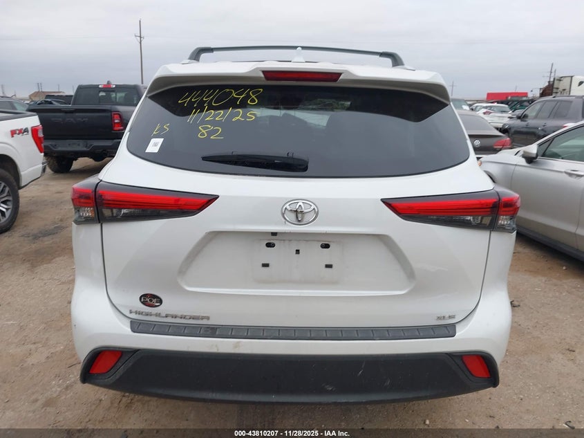 2023 Toyota Highlander Xle VIN: 5TDKDRAH9PS519089 Lot: 43810207