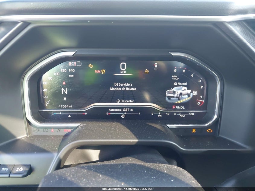 2024 GMC Sierra 3500Hd 4Wd Long Bed Denali Ultimate VIN: 1GT49YEY9RF282542 Lot: 43810219