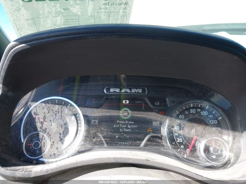 2022 Ram 2500 Tradesman 4X4 6'4 Box VIN: 3C6UR5CJ6NG321978 Lot: 43810223