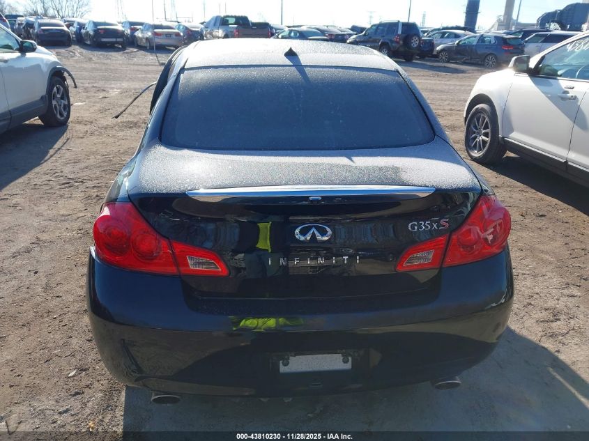 2008 Infiniti G35X VIN: JNKBV61F88M265882 Lot: 43810230