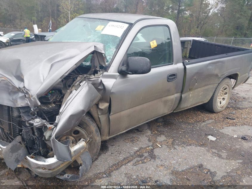 2006 Chevrolet Silverado 1500 Work Truck VIN: 1GCEC14X46Z159179 Lot: 43810232