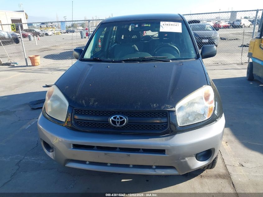 2005 Toyota Rav4 VIN: JTEHD20V656047354 Lot: 43810247