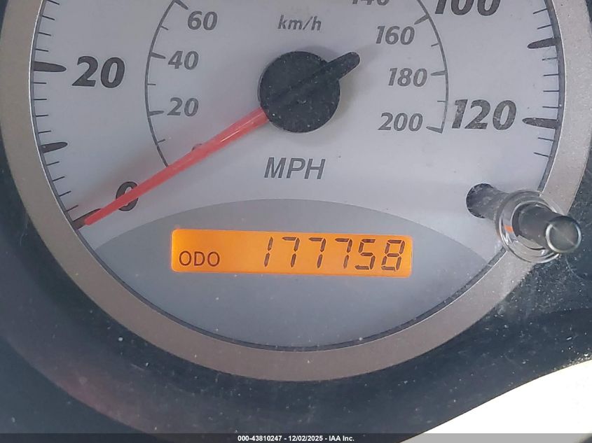 2005 Toyota Rav4 VIN: JTEHD20V656047354 Lot: 43810247