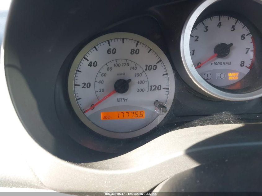 2005 Toyota Rav4 VIN: JTEHD20V656047354 Lot: 43810247