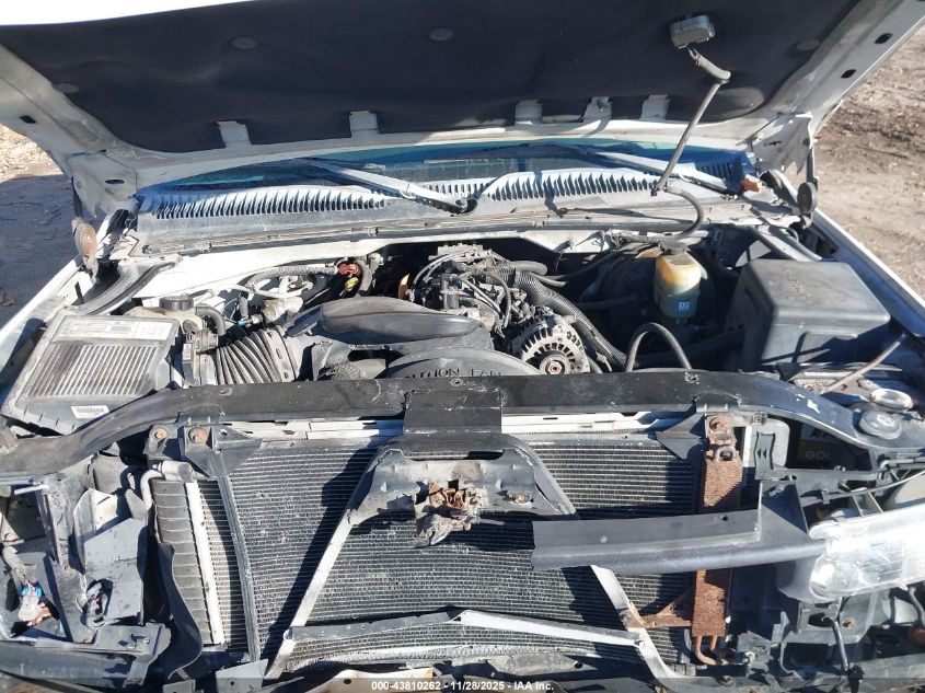 2002 Chevrolet Silverado 1500 Ls VIN: 2GCEC19T221139523 Lot: 43810262