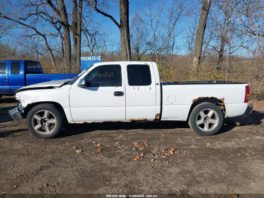 2002 Chevrolet Silverado 1500 Ls VIN: 2GCEC19T221139523 Lot: 43810262