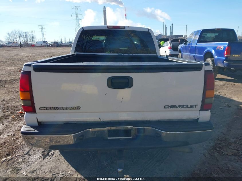 2002 Chevrolet Silverado 1500 Ls VIN: 2GCEC19T221139523 Lot: 43810262