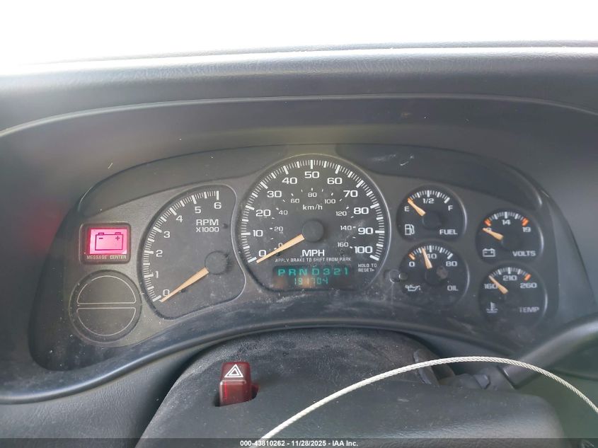 2002 Chevrolet Silverado 1500 Ls VIN: 2GCEC19T221139523 Lot: 43810262