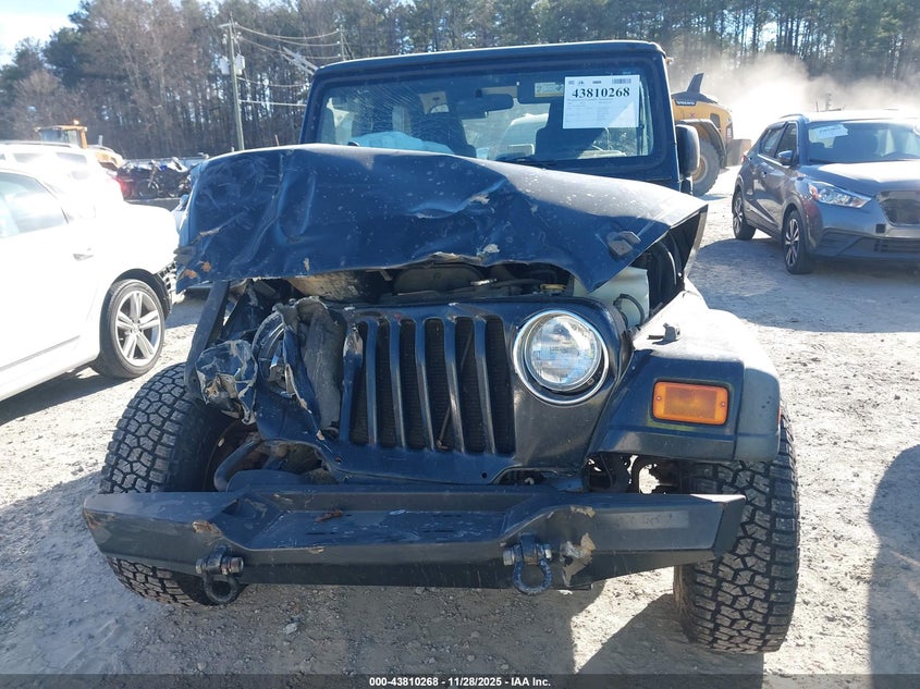 2006 Jeep Wrangler Se VIN: 1J4FA29166P754089 Lot: 43810268
