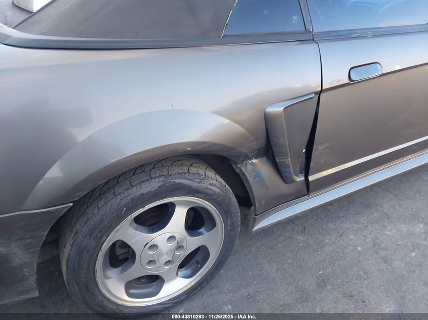 2004 Ford Mustang VIN: 1FAFP44644F196058 Lot: 43810293