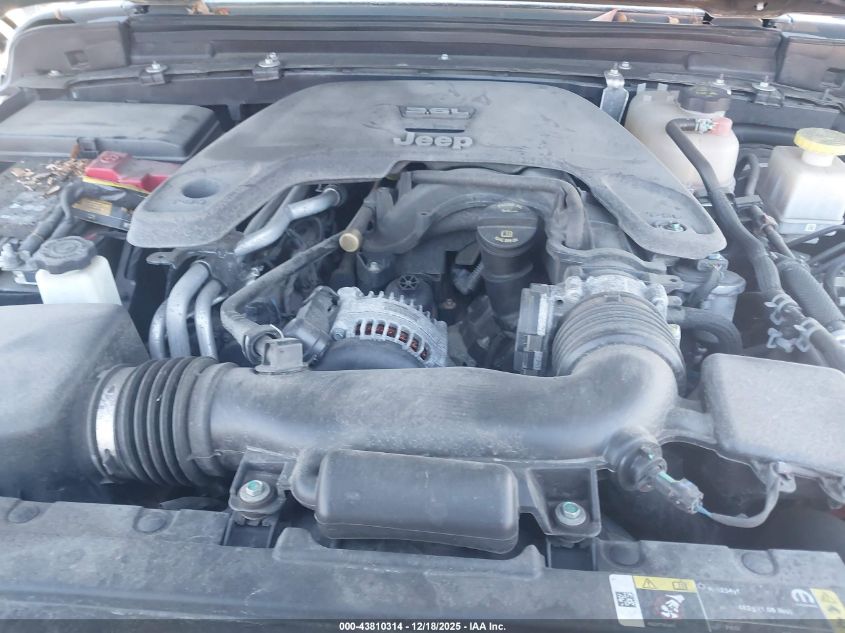 2021 Jeep Gladiator Sport S 4X4 VIN: 1C6JJTAG4ML553471 Lot: 43810314