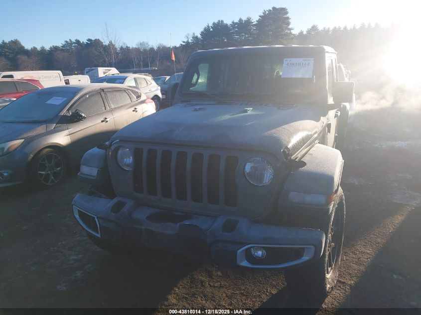 2021 Jeep Gladiator Sport S 4X4 VIN: 1C6JJTAG4ML553471 Lot: 43810314