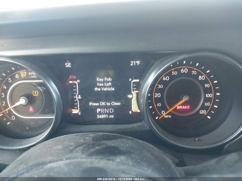 2021 Jeep Gladiator Sport S 4X4 VIN: 1C6JJTAG4ML553471 Lot: 43810314