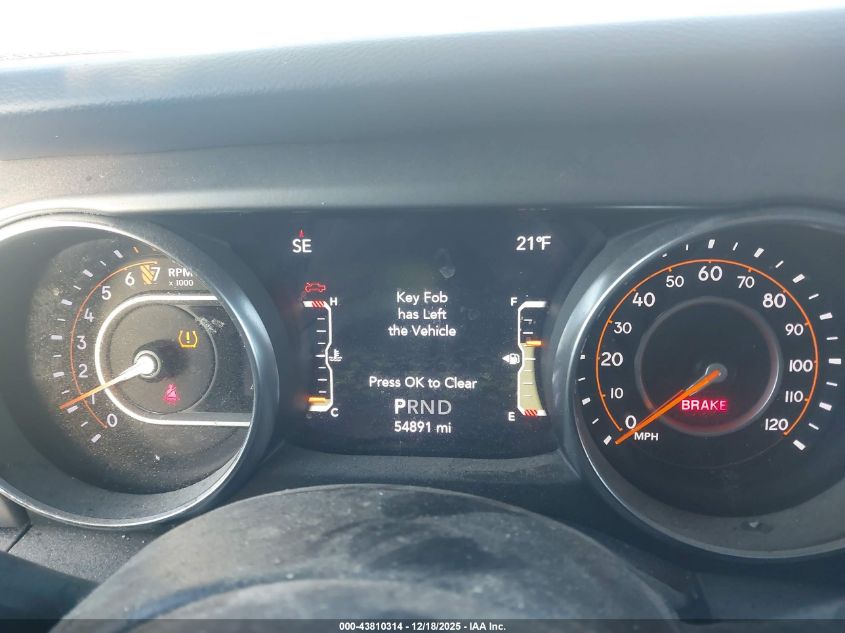 2021 Jeep Gladiator Sport S 4X4 VIN: 1C6JJTAG4ML553471 Lot: 43810314