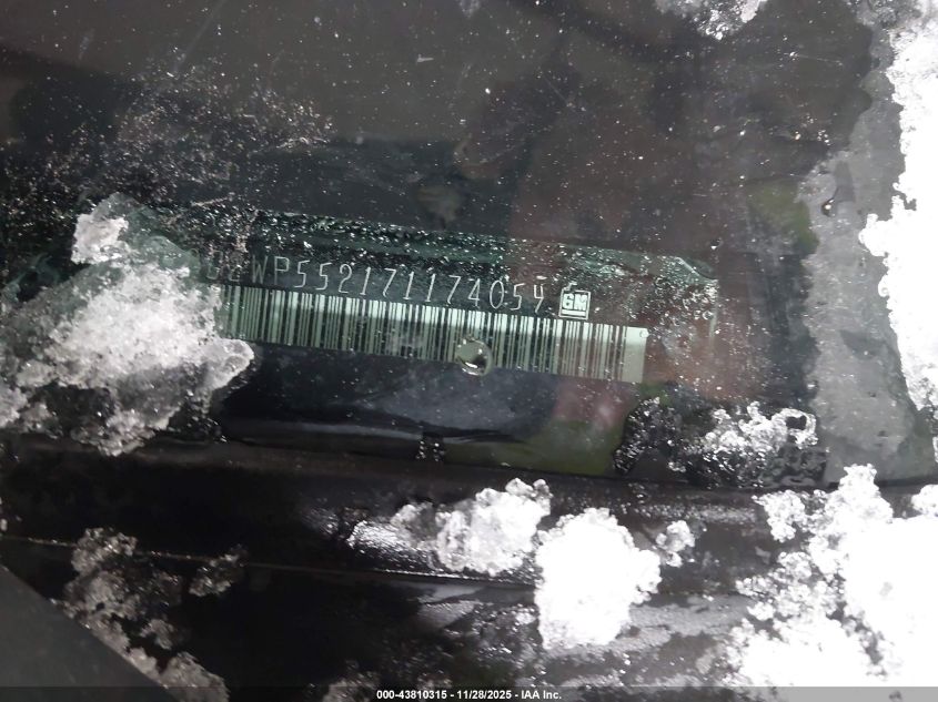 2007 Pontiac Grand Prix VIN: 2G2WP552171174059 Lot: 43810315