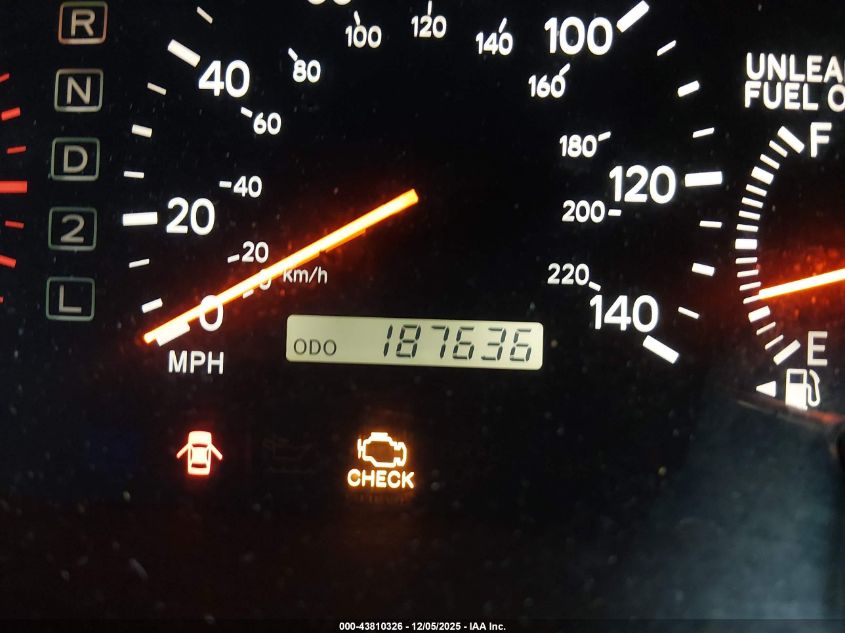 2000 Lexus Es 300 VIN: JT8BF28G8Y5078429 Lot: 43810326