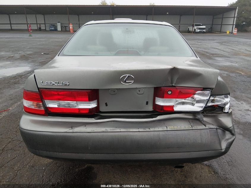 2000 Lexus Es 300 VIN: JT8BF28G8Y5078429 Lot: 43810326