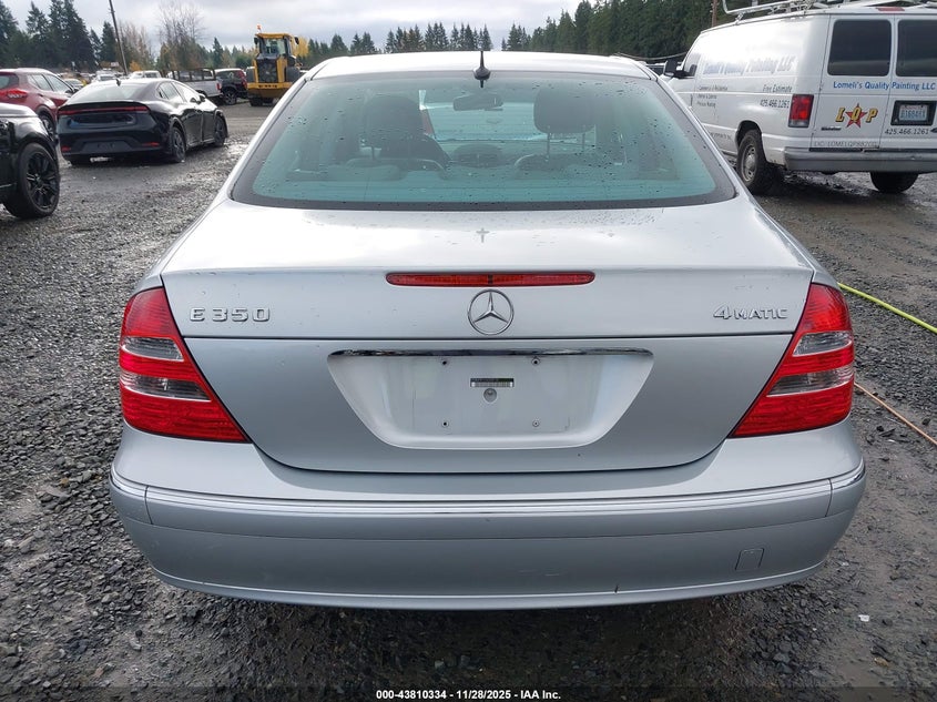 2006 Mercedes-Benz E 350 4Matic VIN: WDBUF87J16X200137 Lot: 43810334
