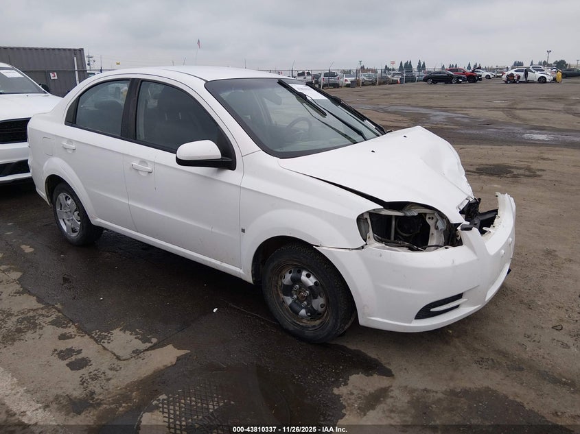 2009 CHEVROLET AVEO LT