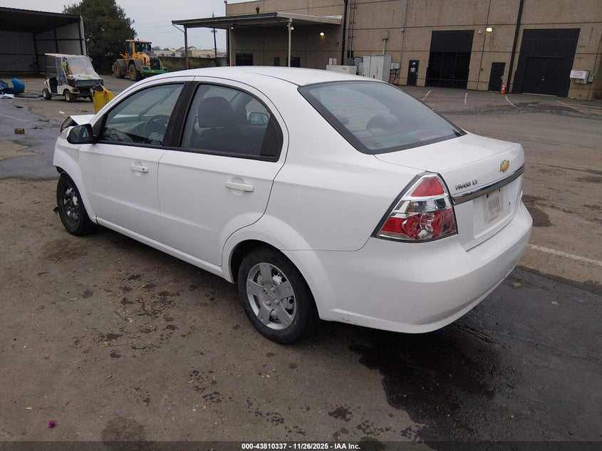 2009 CHEVROLET AVEO SEDAN 1.6L I-4 DOHC, VVT, 106HP