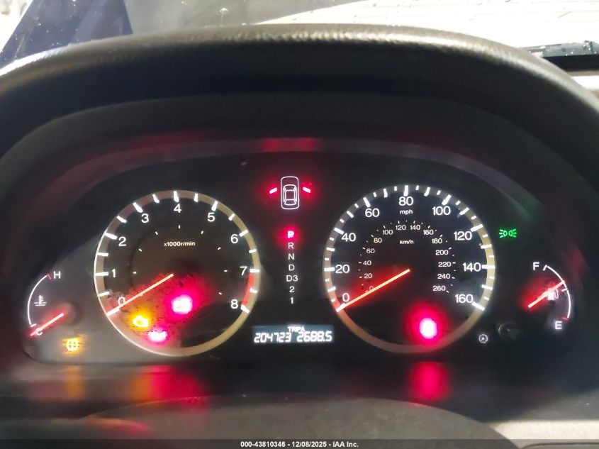 2012 Honda Accord 2.4 Ex VIN: 1HGCP2F77CA018116 Lot: 43810346