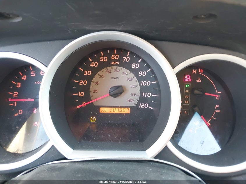 2007 Toyota Tacoma Prerunner V6 VIN: 3TMKU72N87M011219 Lot: 43810348