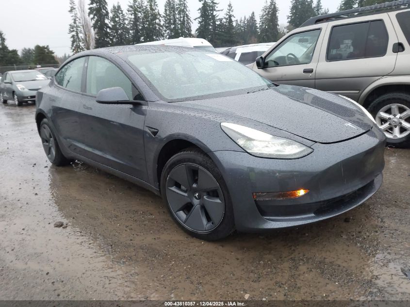 TESLA MODEL 3 STANDARD RANGE PLUS REAR-WHEEL DRIVE