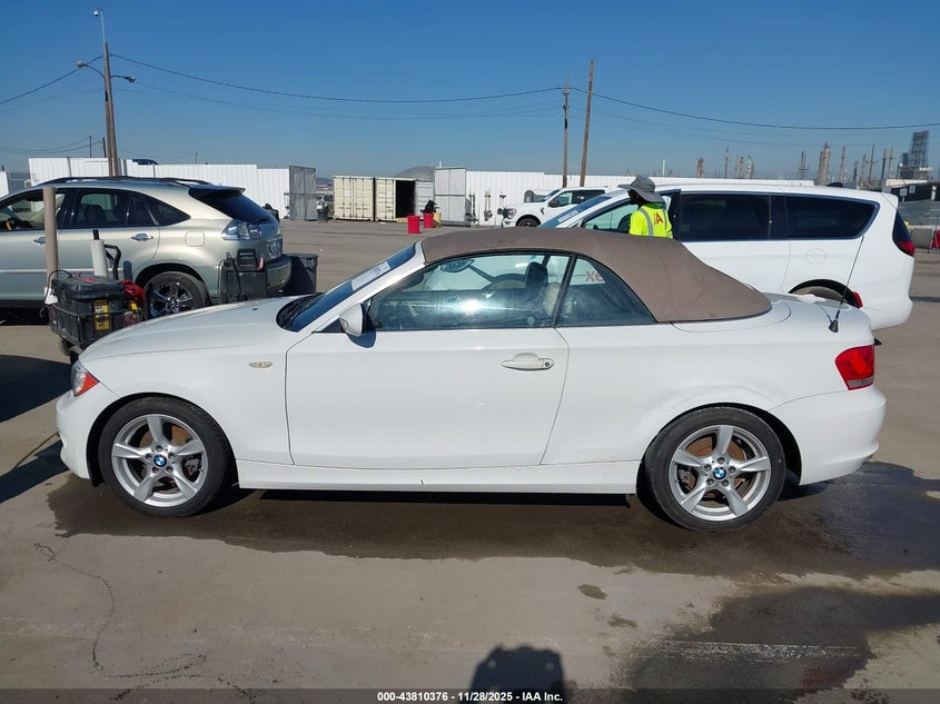 2013 BMW 128I VIN: WBAUN1C59DVR00577 Lot: 43810376