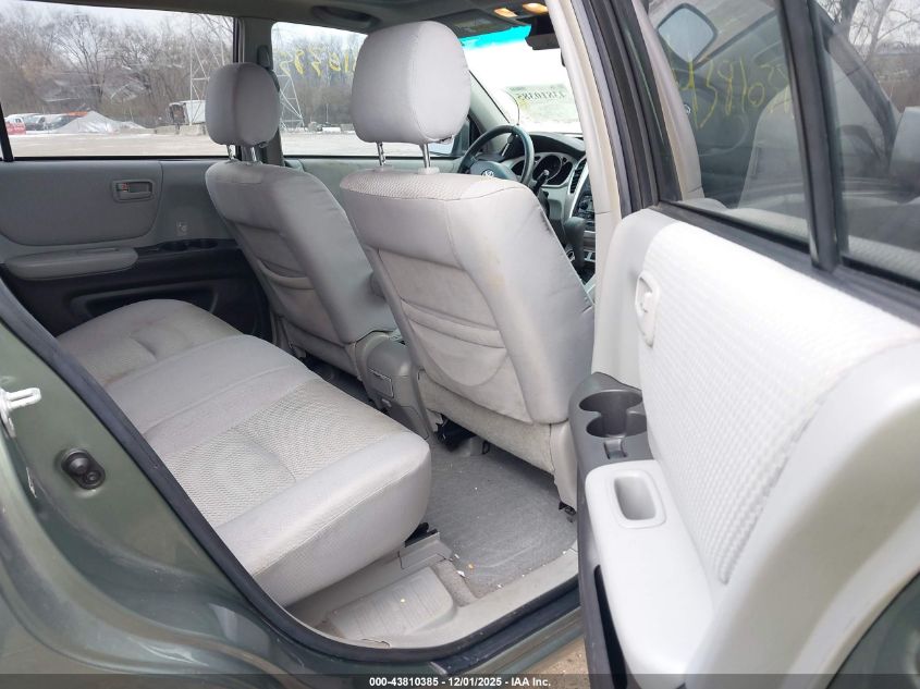 2007 Toyota Highlander 3Rd Row VIN: JTEDP21A170148115 Lot: 43810385