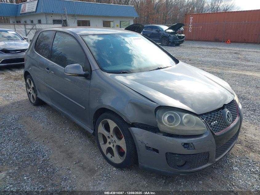 2006 Volkswagen Gti 2-Door VIN: WVWEV71K96W197286 Lot: 43810387