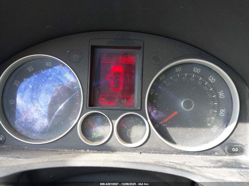 2006 Volkswagen Gti 2-Door VIN: WVWEV71K96W197286 Lot: 43810387