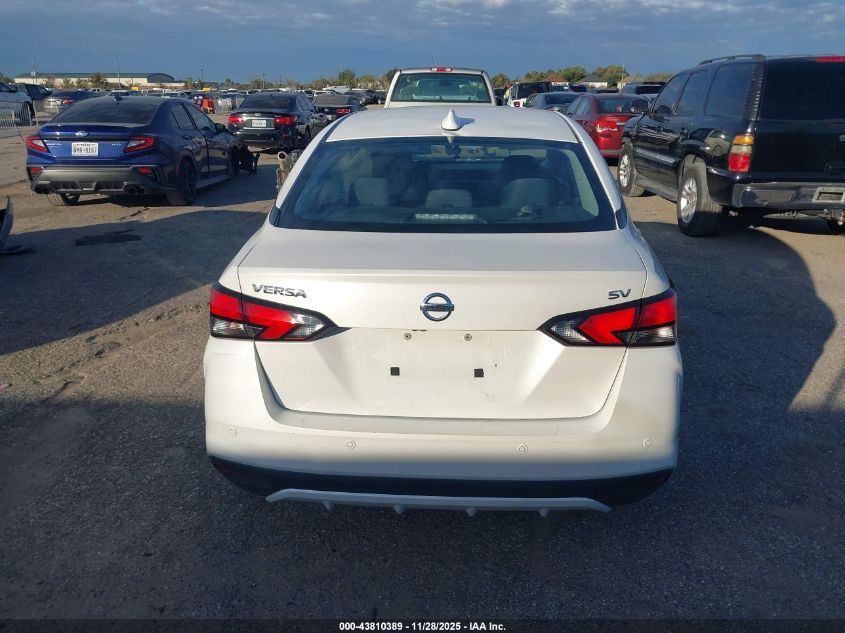 2020 Nissan Versa Sv Xtronic Cvt VIN: 3N1CN8EV4LL839726 Lot: 43810389