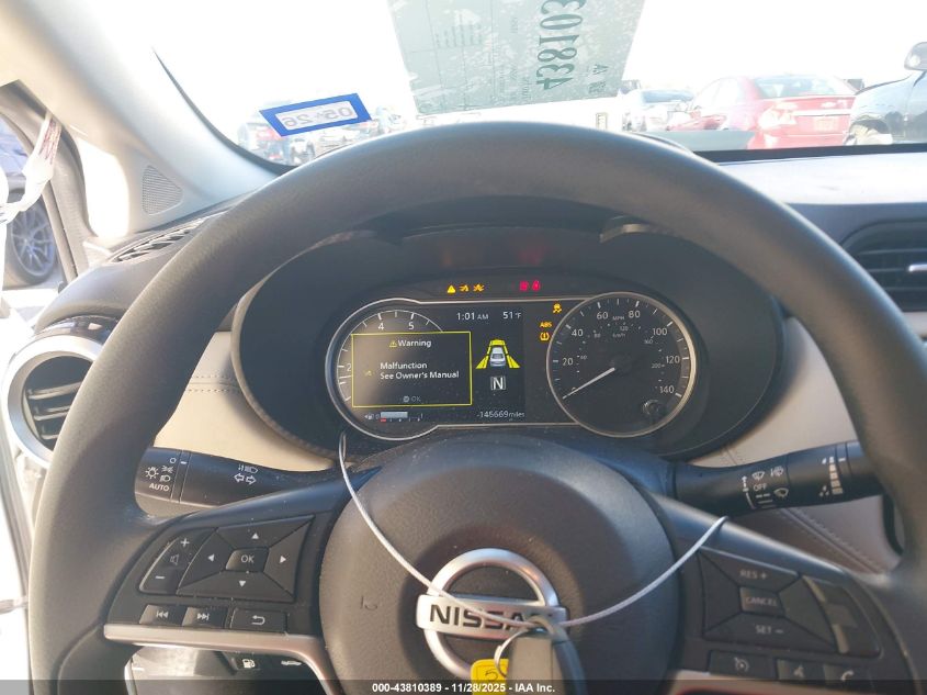 2020 Nissan Versa Sv Xtronic Cvt VIN: 3N1CN8EV4LL839726 Lot: 43810389