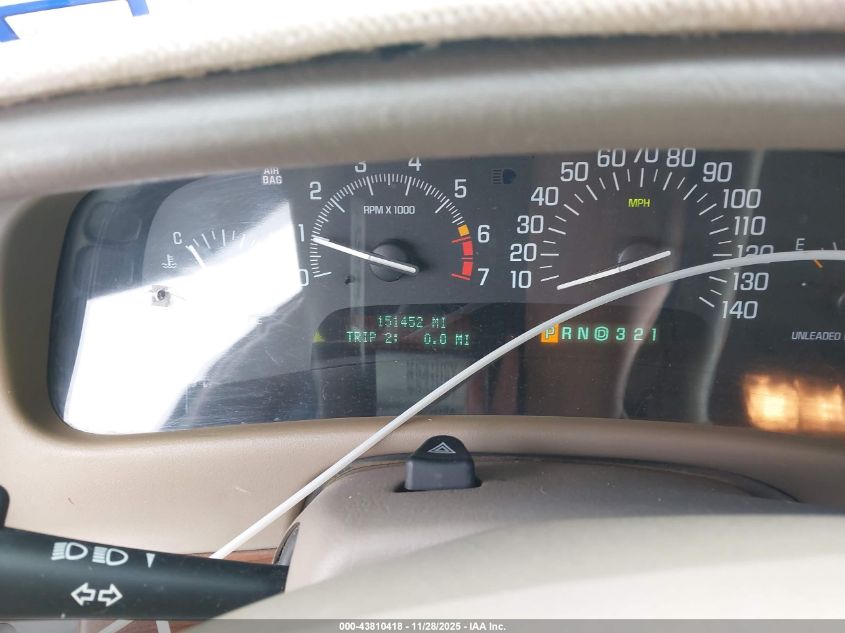 1999 Buick Park Avenue VIN: 1G4CW52K3X4646512 Lot: 43810418