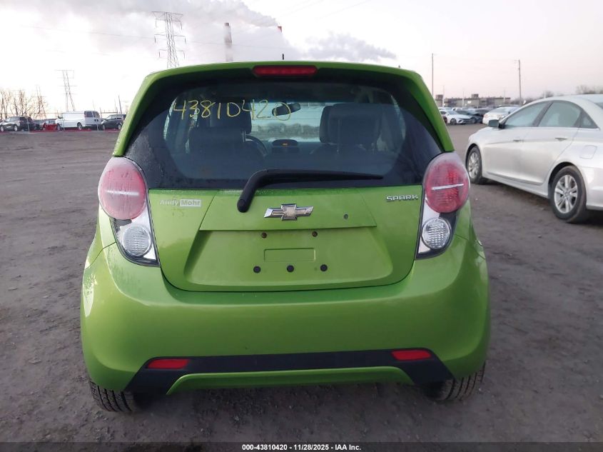 2014 Chevrolet Spark Ls Auto VIN: KL8CB6S94EC585654 Lot: 43810420