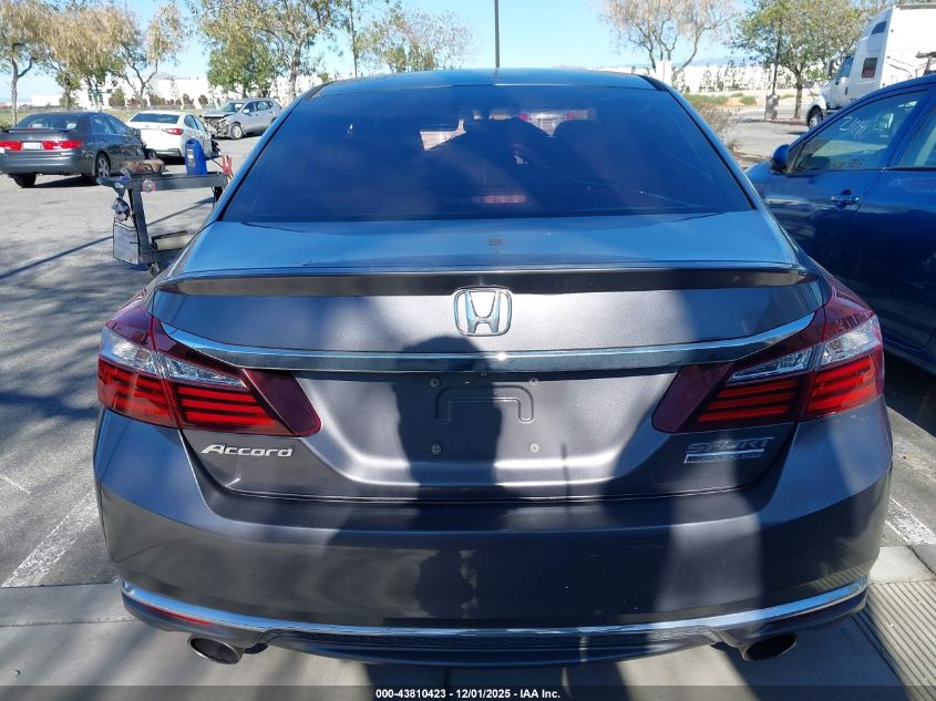 2017 Honda Accord Sport Se VIN: 1HGCR2F1XHA273730 Lot: 43810423