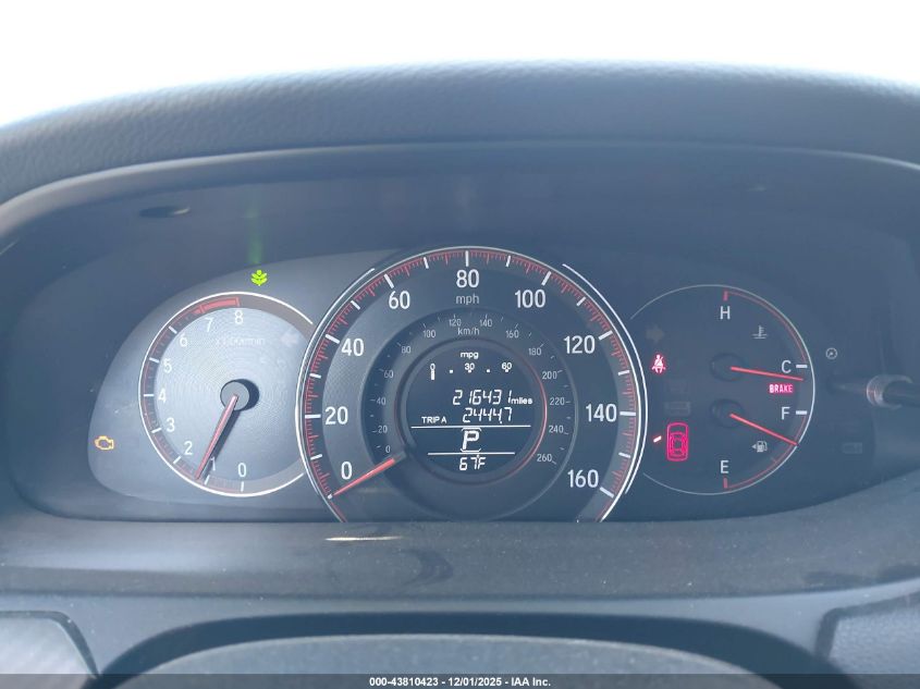 2017 Honda Accord Sport Se VIN: 1HGCR2F1XHA273730 Lot: 43810423