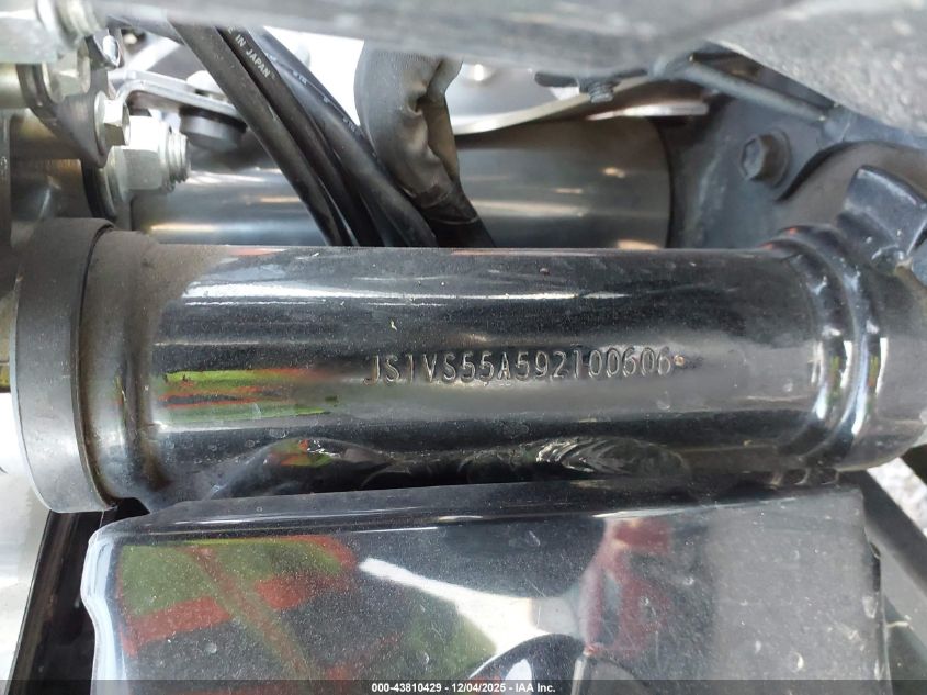 2009 Suzuki Vl800 VIN: JS1VS55A592100606 Lot: 43810429