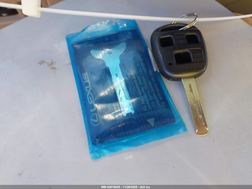 2005 Lexus Rx 330 VIN: JTJGA31U450049513 Lot: 43810430