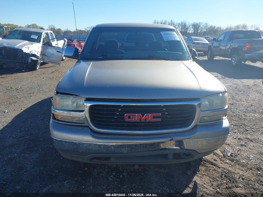 2000 GMC Sierra 1500 Sle VIN: 1GTEC14T5YZ272106 Lot: 43810443