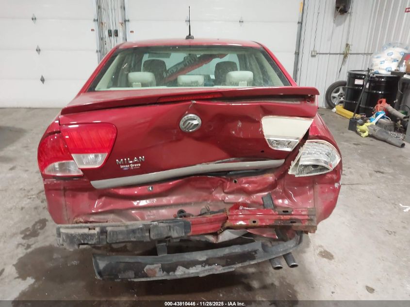 2010 Mercury Milan VIN: 3MEHM0HA4AR665598 Lot: 43810446